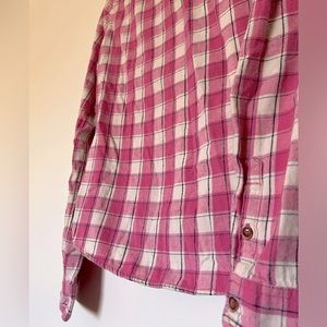 Hollister Women’s Small Plaid Button Up